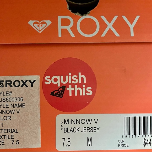 Roxy Women’s Minnow V Slip-On Shoes NWT - Picture 3 of 3